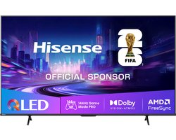 Hisense 65E7Q PRO - 65 inch - 4K QLED - 144hz - 2025 - Smart TV