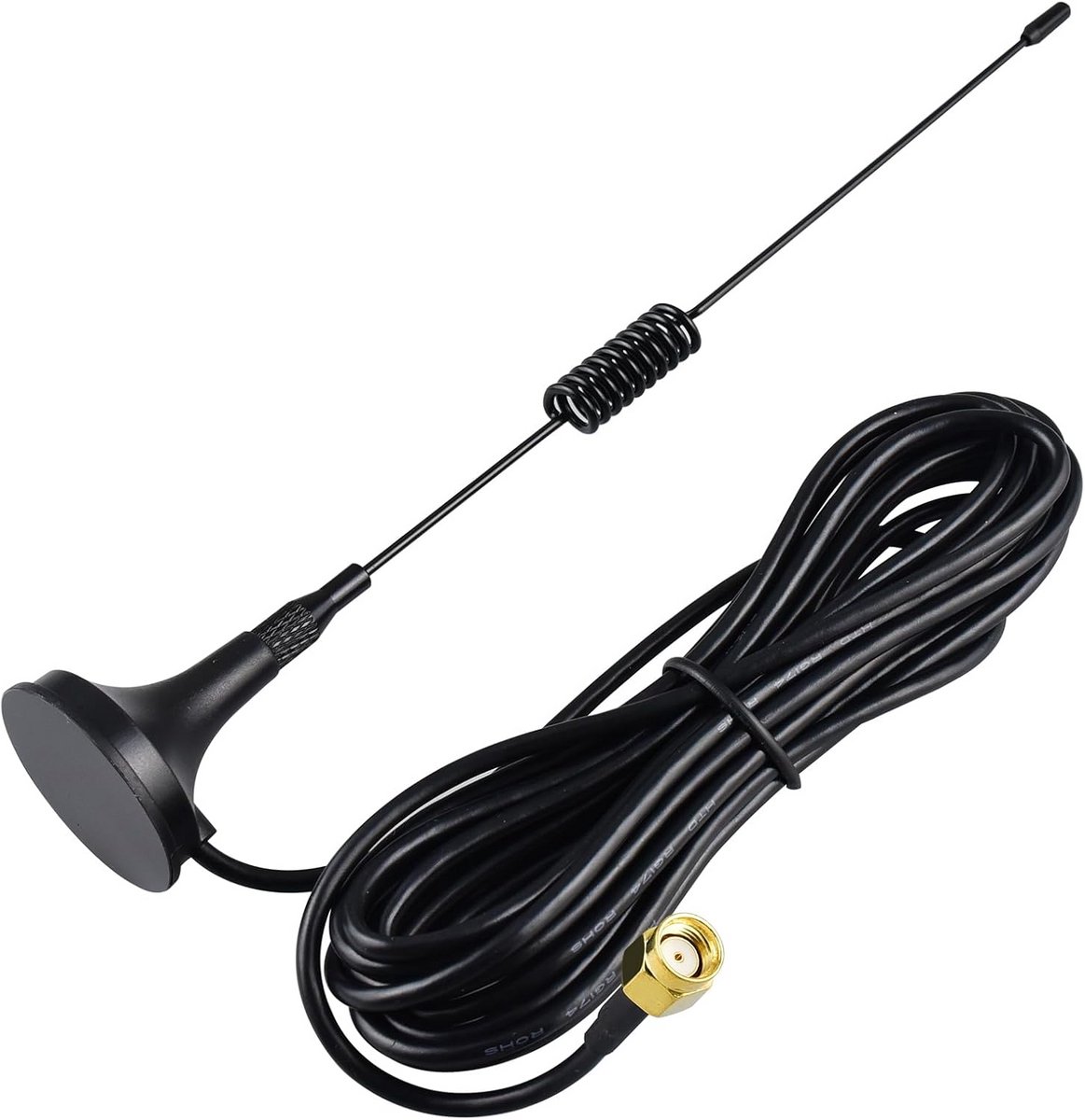 Hoge Kwaliteit 1090MHz Antenne met Magnetische Voet | Breedband Ontvangst 900-1900MHz
