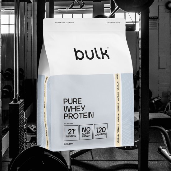 Bulk Pure Whey Protein (450g) Vanilla - Eiwitten - Wei-eiwit concentraat — afbeelding 4