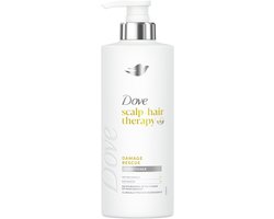 Dove Scalp + Hair Therapy Conditioner - Damage Rescue - verzorging voor hoofdhuid en haar met peptidecomplex en niacinamide - 400 ml