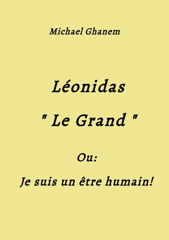 Léonidas Le Grand - cover