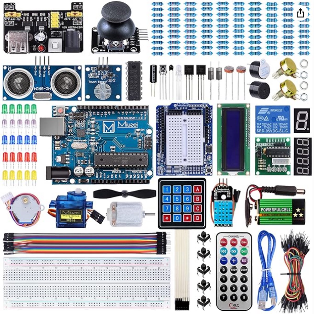 Starter Set voor Arduino UNO R3