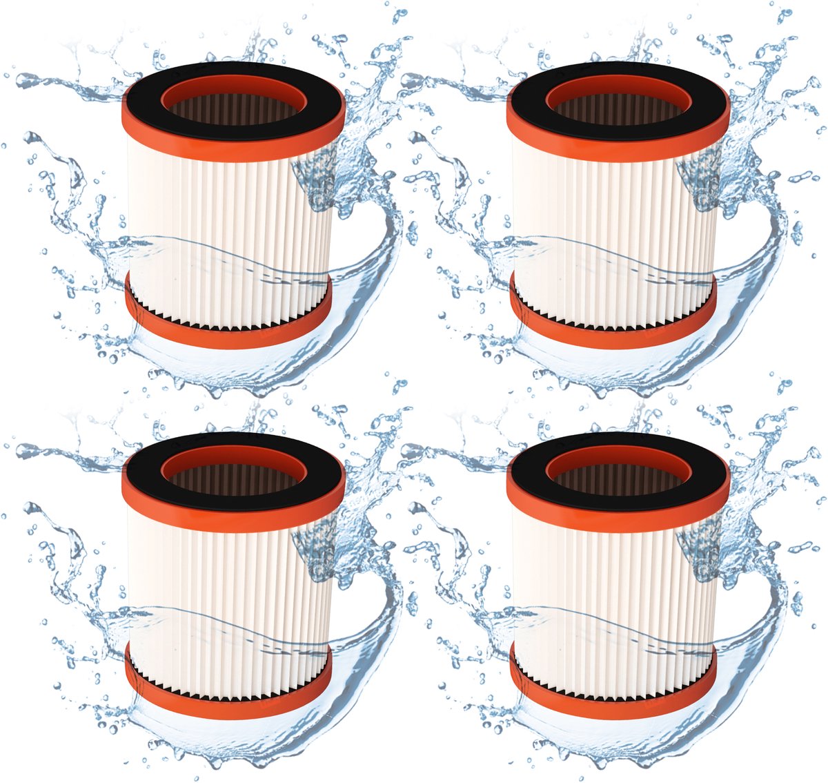 Hiaonyx HEPA-Filter Stofzuiger 618A – Zuivere Lucht voor Jouw Gezonde Thuis - Wit