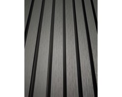 *STAPELKORTING* Akupaneldeal Buitenpaneel – Composiet Gevelbekleding – Grijs grenen – Rhombusprofiel – 285×21,9×2,6 cm - composiet - gevelbekleding - gevelbekleding kunststof - wandbekleding - akoestisch buitenpaneel - Schutting composiet
