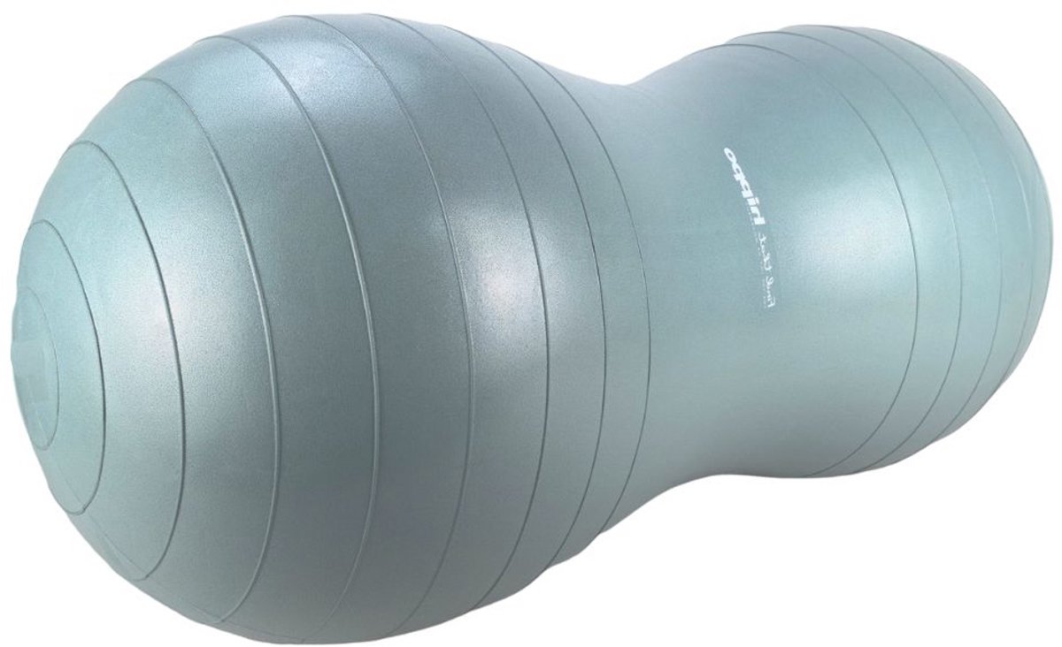 FIND THAT HIPPO Balansbal Voor Kinderen - Peanut Ball Ochtendblauw - 50×50×100 Cm - Inclusief Pomp - Motoriek & evenwicht - 3+