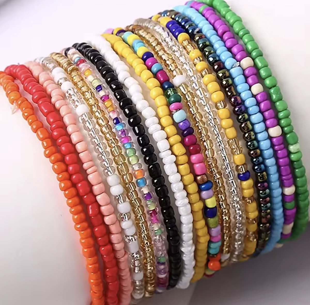 12Getit Bohemian kralen armbanden 17 stuks