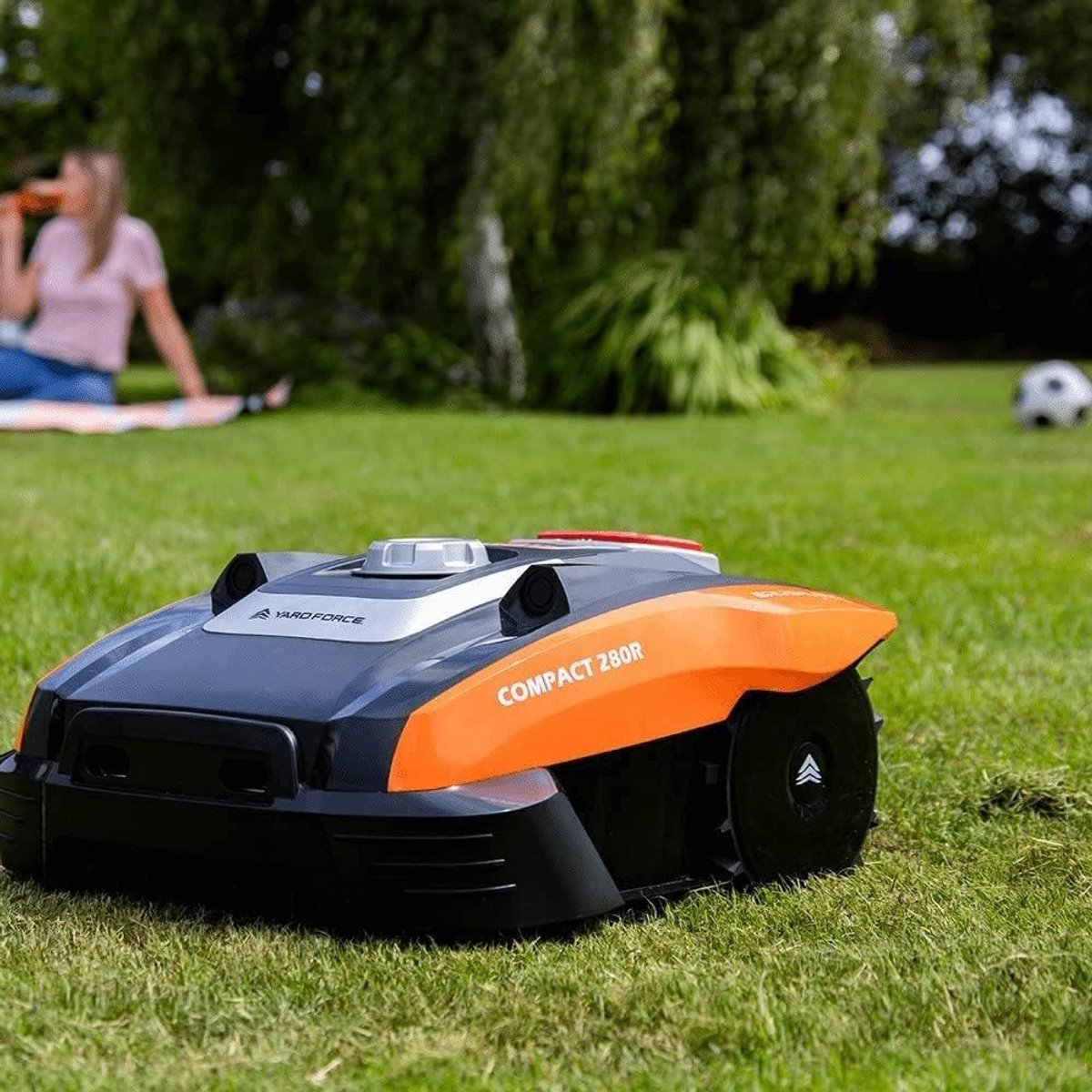 Robotmaaier Automatische Gazonmaaier met iRadar Ultrasone Sensor - afbeelding 3