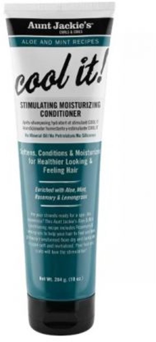 AUNT JACKIE'S ALOE AND MINT COOL IT STIMULATING MOISTURIZING CONDITIONER 10oz