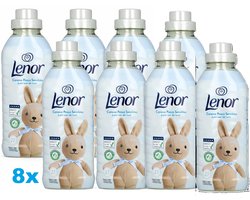 Lenor Caresse Sensitive Wasverzachter - Hypoallergeen - Voordeelverpakking 8 x 27 wasbeurten