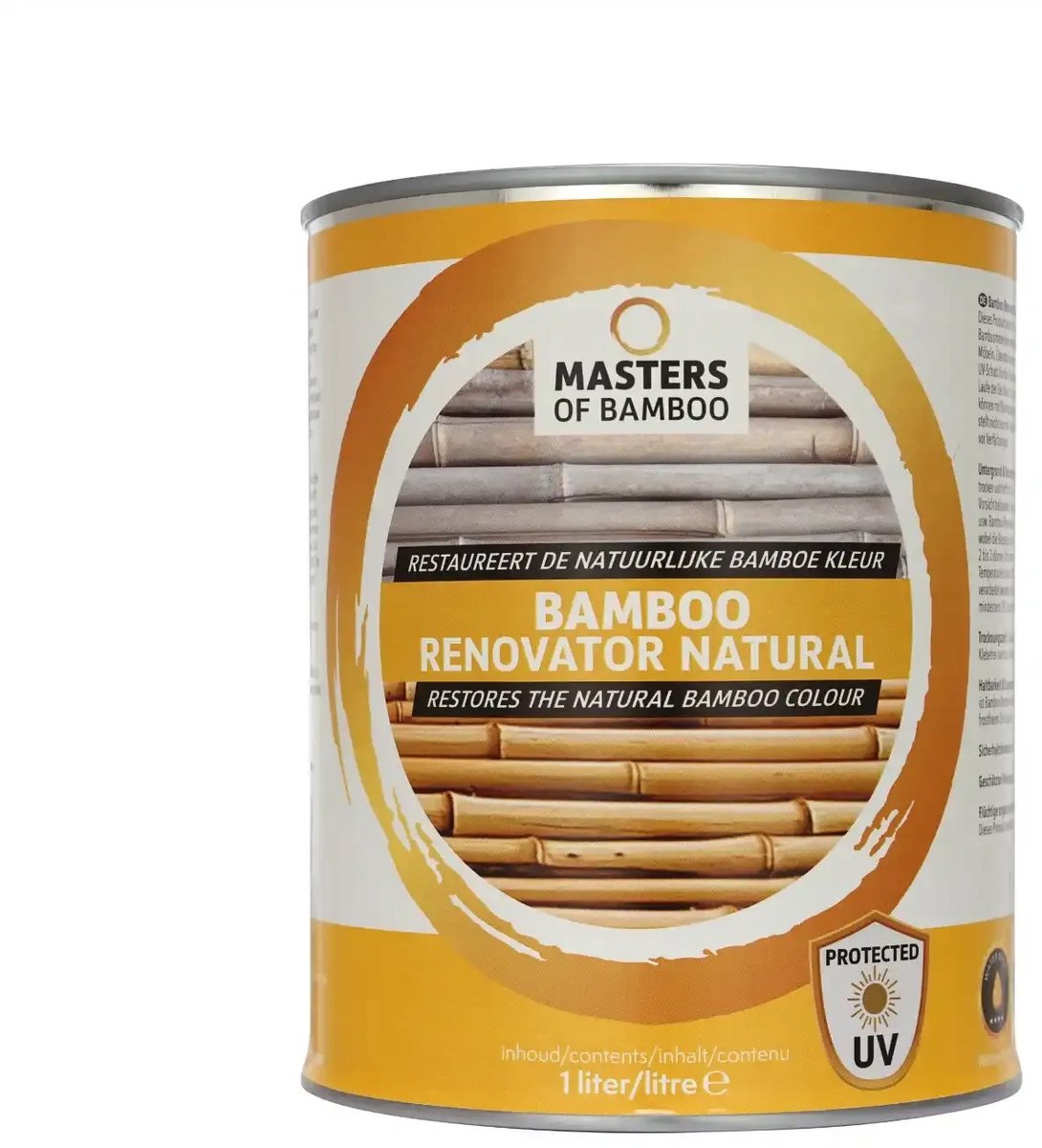 Masters of Bamboo® Bamboe Renovator 1L Naturel - Bamboe onderhoudsmiddel - Bamboe beits
