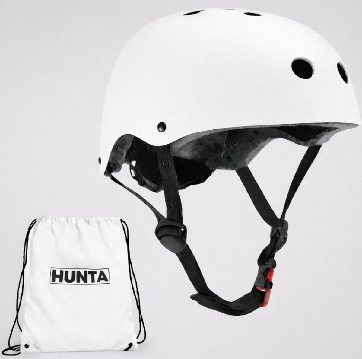 Kinderhelm Wit - Fietshelm - Helm voor Kinderen – Skate Helm Kinderen – SkateHelm – Skate Helm Kind – Helmen – Maat S -48cm tot 53cm