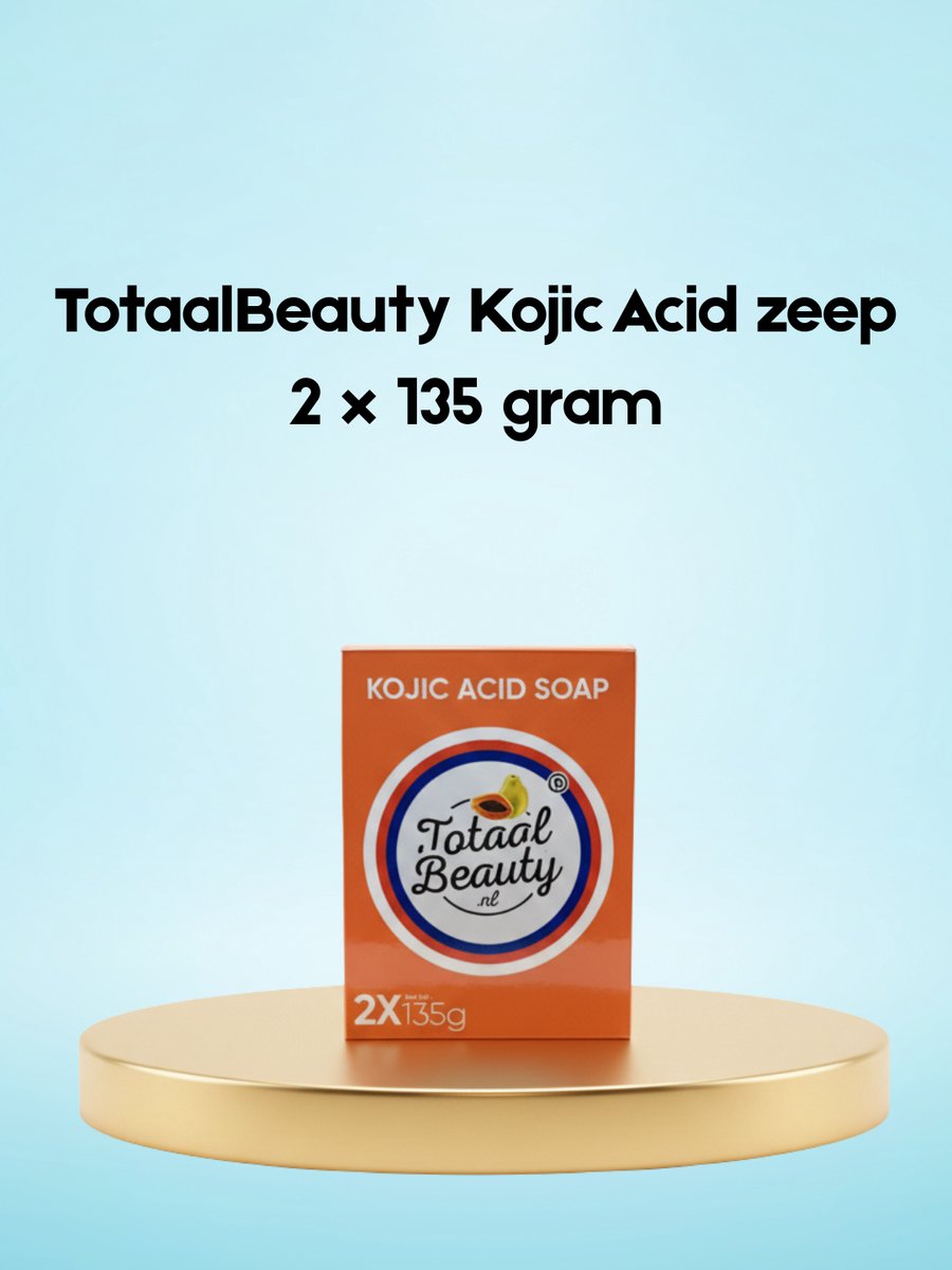 TotaalBeauty Alpha Arbutin Soap – 130 g – Verhelderende & Hydraterende Zeep – Helpt Donkere Vlekken te verminderen, Egaliseert de Huidtint & Hydrateert Intensief – Voor een Gladde, Stralende & Gezonde Huid