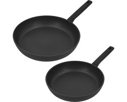 Demeyere Alu Comfort 3 Koekenpan - Duraslide Anti Aanbak Pan - Inductie - Pannenset 30 cm + 20 cm