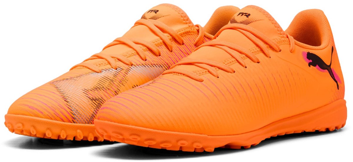 Puma Heren Voetbalschoenen Future 8 Play TT 108605 03 Heat Fire Zwart