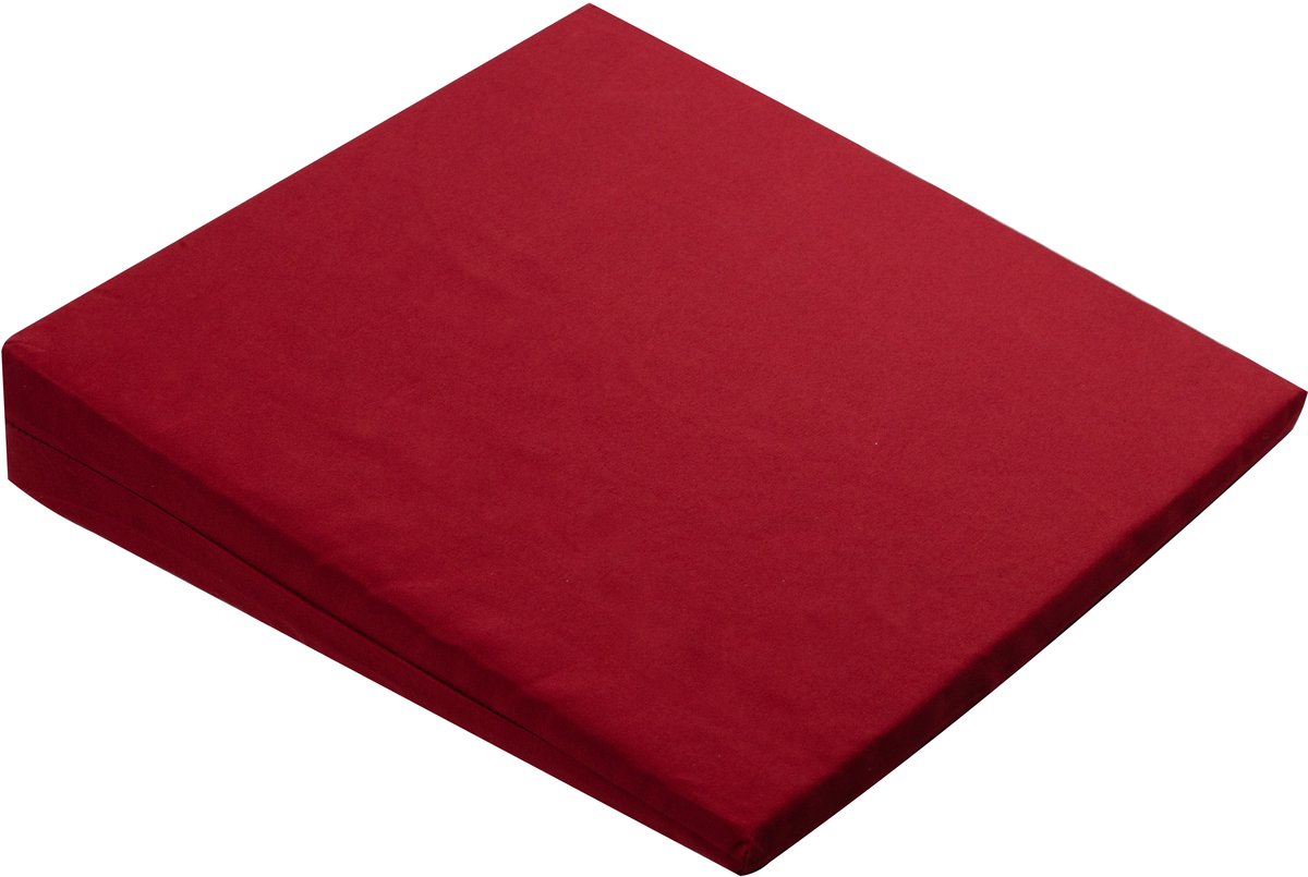 Sundo Wigkussen 37 X 37 x 7/2 cm - Rood