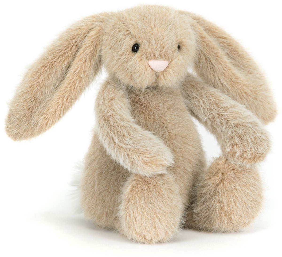 Jellycat Knuffels - Oat Flufflet Bunny - Konijn - Lichtbruin - Knuffel - 18 cm - Voor alle leeftijden