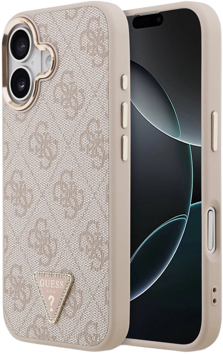 Guess Back Cover Case - iPhone 17 - Pink - MagSafe-compatibel - Slank en beschermend