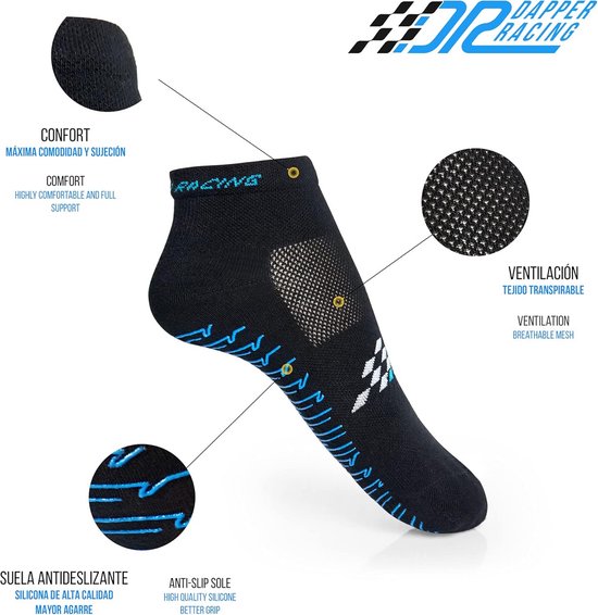 Anti-slip Simracing Sokken voor Optimale Grip op Pedalen — afbeelding 5