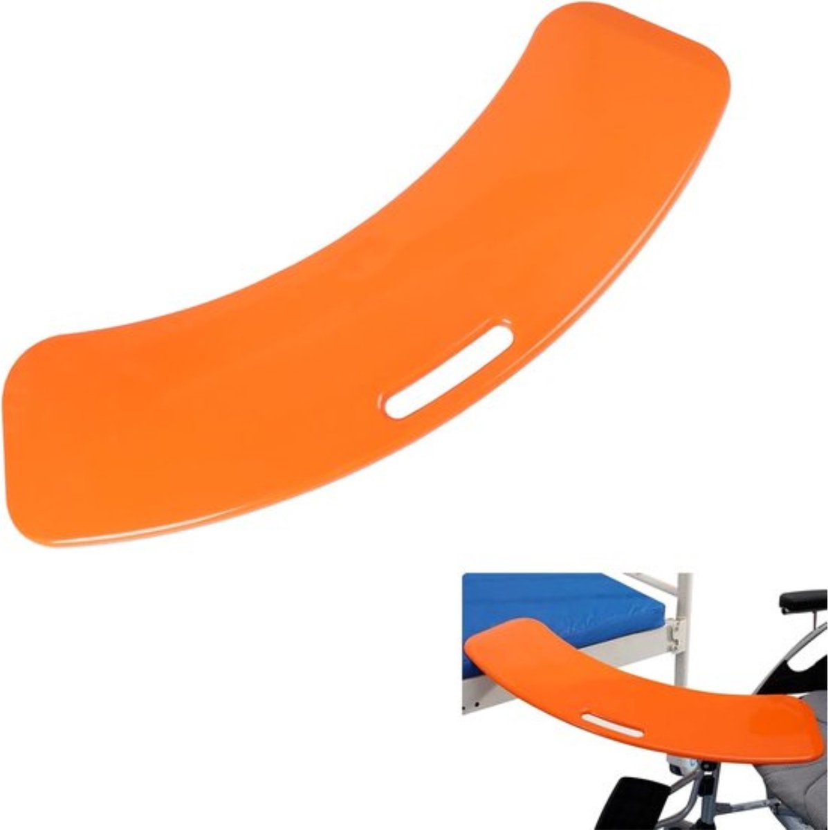 VOKA Transferplank - Transferhulpmiddel - voor patiëntenoverdracht - Transferhulp - Transferplank Boemerang - Transferbord - Glijplank - Voor rolstoelen en bed - Tot 150 kg