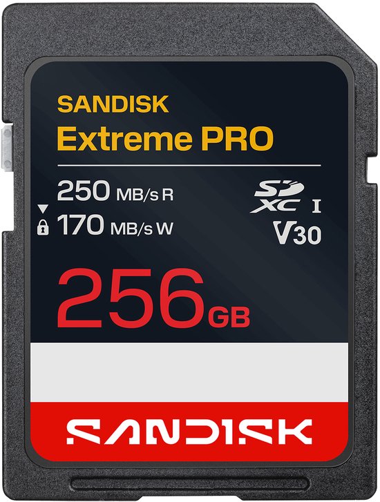 Sandisk Extreme PRO SDXC 256GB 170MB/s
