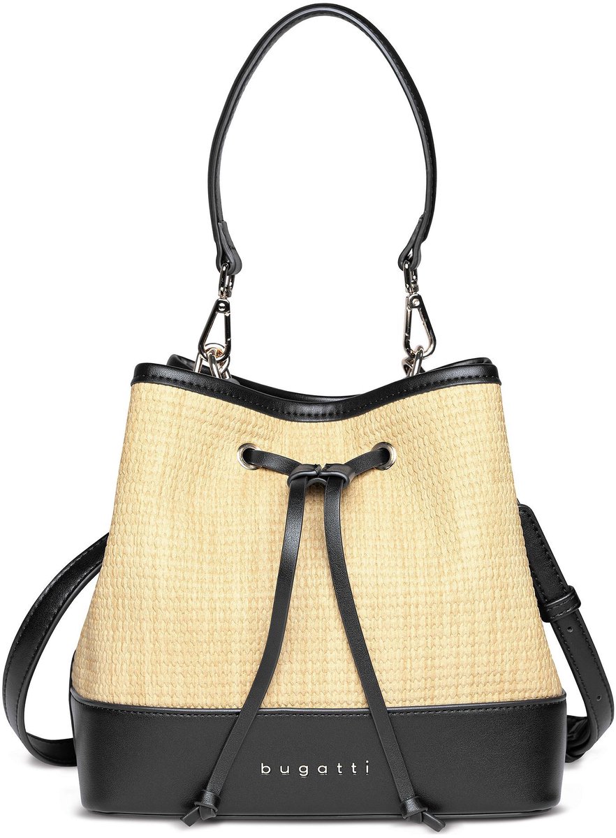 bugatti schoudertas Isa Bucket Bag Beige