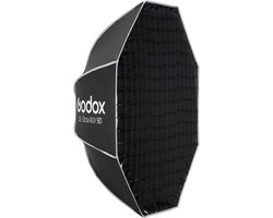 Parabool Softbox 90cm Achthoekig met Snelmontage en Grid - Bowens Mount