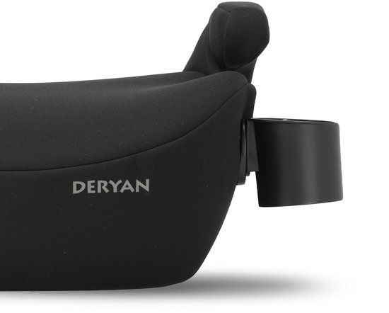 Deryan Cody Basic I-Size Autostoel Zitverhoger - 22-36 kg, 125-150 cm - Brede en Comfortabele Zitting met Zacht EPE-schuim - Met Armleuningen van Deryan — afbeelding 5