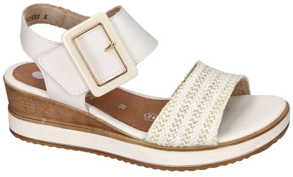 Remonte -Dames - wit - sandalen - maat 41