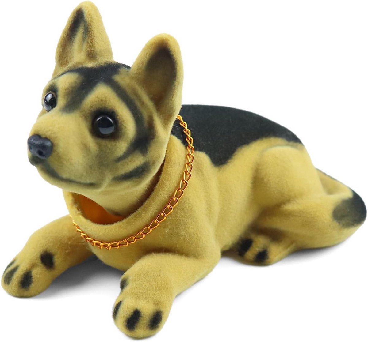 Schattige Wiebelhond Decoratie met Knikkend Hoofd voor Dashboard en Kantoor