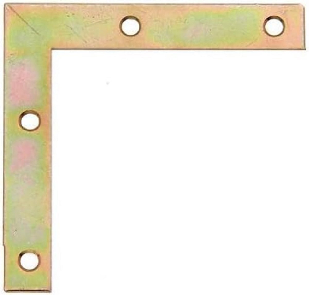 Set van 8 Gegalvaniseerde Hoekijzers voor Versteviging | 75x75x12 mm
