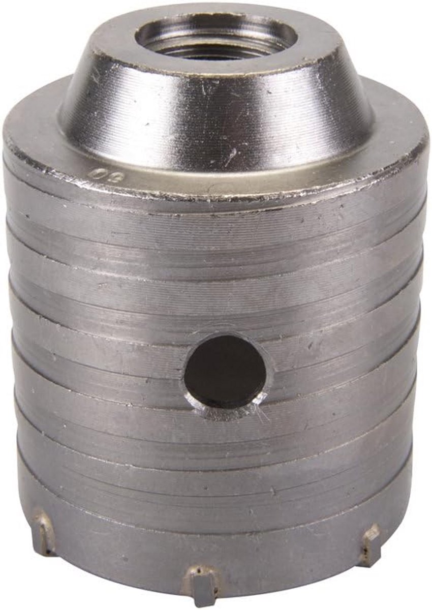 TCT Kernboor 60 mm voor Metselwerk - Robuuste Stalen Constructie met Tungsten Carbide Snijpunten voor Schone Gaten
