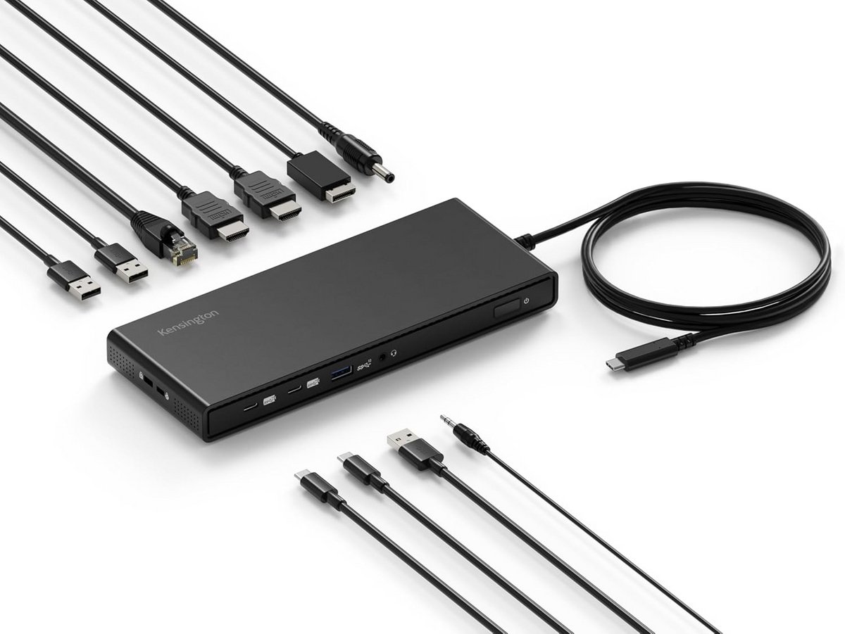 USB-C Dockingstation met Triple Video Ondersteuning