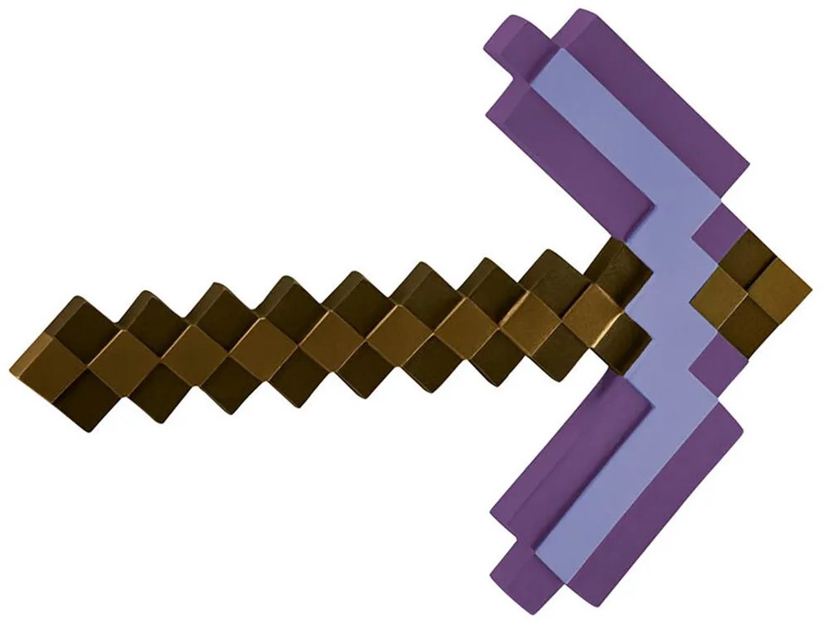 Minecraft Mojang Pickaxe - 40 cm - Speelgoed houweel - Decoratief accessoire - 1 stuk - Game attribuut — afbeelding 10