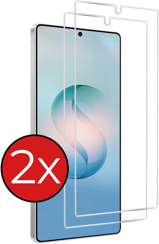 Screenprotector - 2 Stuks - Geschikt voor Samsung Galaxy S26 Ultra - Extra Sterk - Beschermglas - Gehard Glas - Tempered Glass - Screen Protector