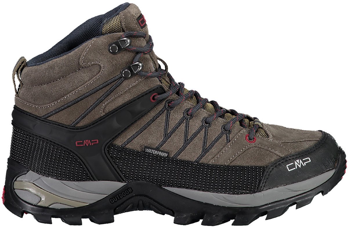 Cmp Rigel Mid Wp 3q12947 Wandelschoenen Man Antraciet