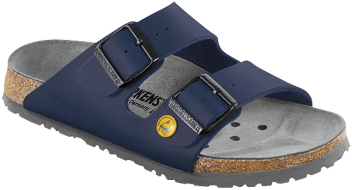 Birkenstock werkschoenen 89438 Birkenstock Arizona ESD Blauw
