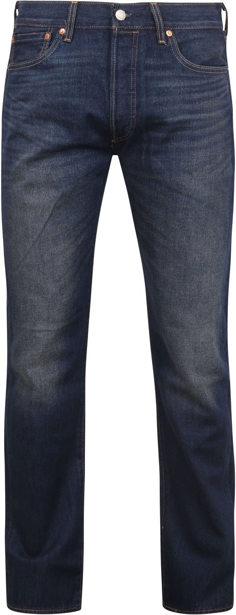 Levi’s 501 Jeans Indigo W 36 L 32 Heren Blauw