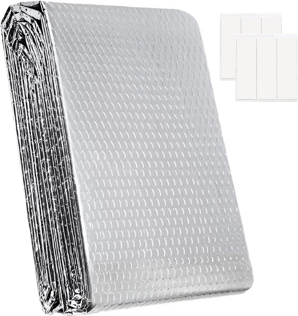 Isolerende folie voor radiator 4mm – Warmtereflecterend met kleefpads