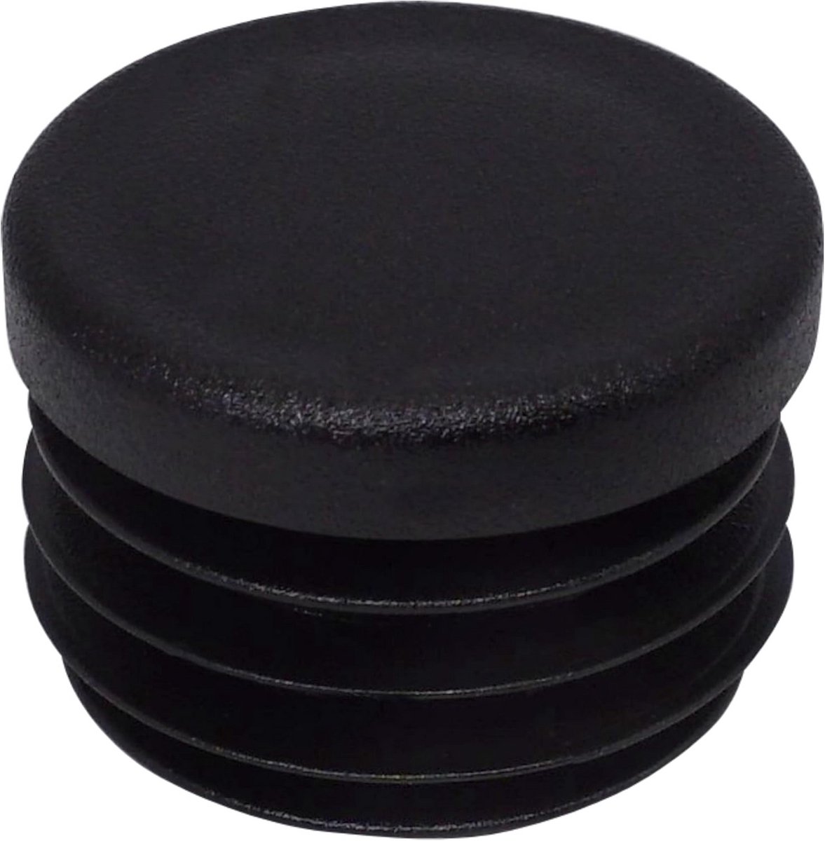 20x Ronde Buispluggen Zwart 27 mm - Kunststof Deksel voor Hekpalen en Leidingen