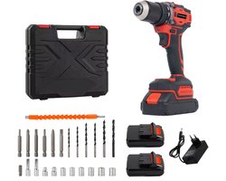 Truskore Borstelloze Boormachine rood