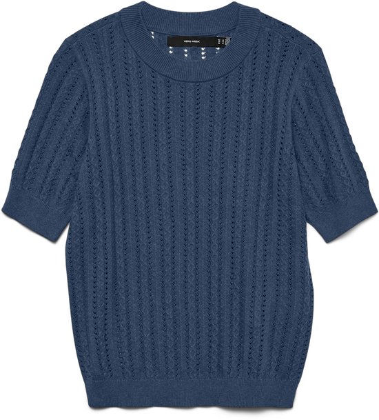 VERO MODA - VMMORENA 2/4 O-NECK PULLOVER GA BOO REPT-shirt Dames