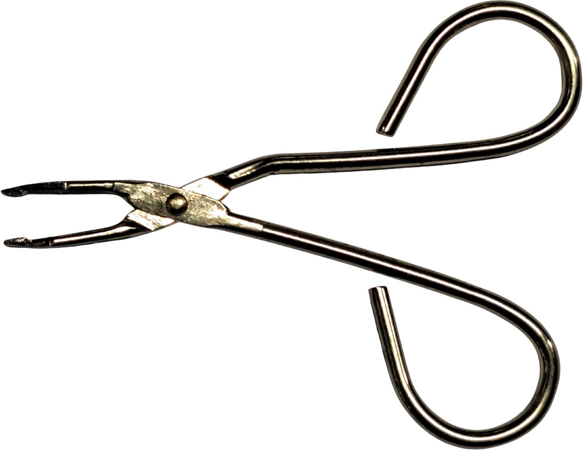 NTB - Epileerschaar - Goudkleurig - 5,5 cm.