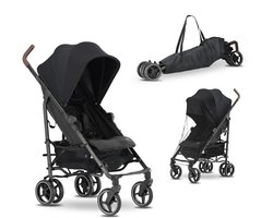 Deryan Bobbie Paraplu Buggy - Met Draagtas - Verstelbaar - Zwart