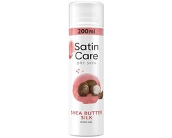 Gillette - Shaving Gel with Shea Butter Dry Skin Satin Care (Shave Gel) 200 ml - 200ml
