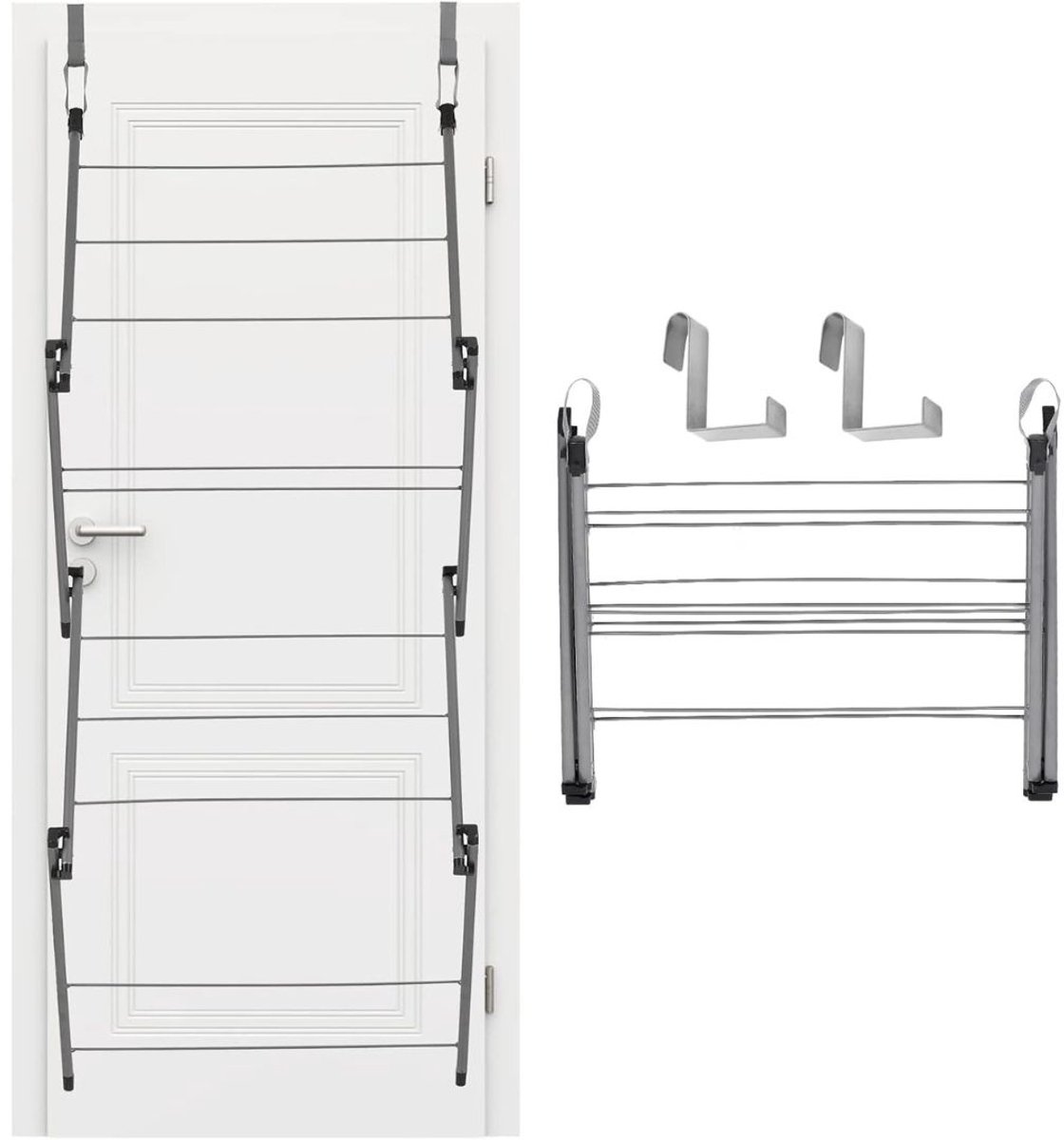 Wasrek Hangend Trapgat - Voor Radiator - Droogrek Ophangbaar