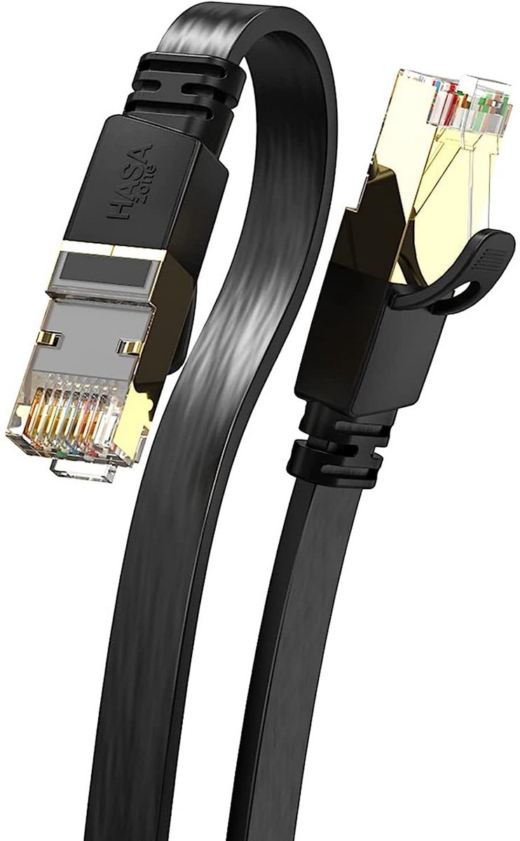 Netwerkkabel CAT 8 Ethernet Kabel 2 Meter - 40 Gbps Uiterst Hoge Snelheid SFTP Patchkabel