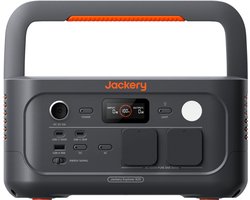 Jackery – Explorer 500 V2 – portable powerstation – 500v2 draagbaar energiestation – 512Wh/500W LFP-accu (max. 1000W) – UPS≤10ms, 2 AC & 2 PD USB-C – volledig opgeladen in 1,3 uur – zonnegenerator voor kamperen, campers en noodgevallen