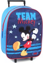 MICKEY MOUSE Koffer Trolley Koffer Logeren Vakantie Blauw Disney