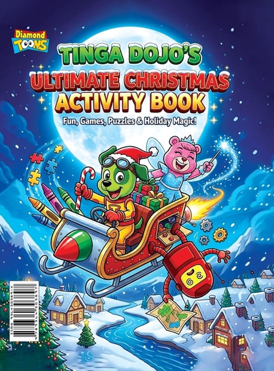 Tinga Dojo's Ultimate Christmas Activity Book - cover