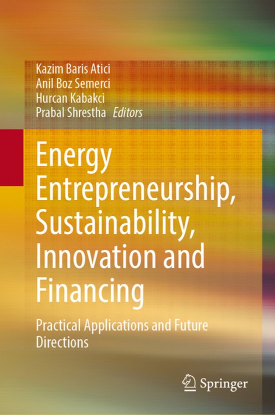 Energy Entrepreneurship, Sustainability, Innovation and Fina ... - cover